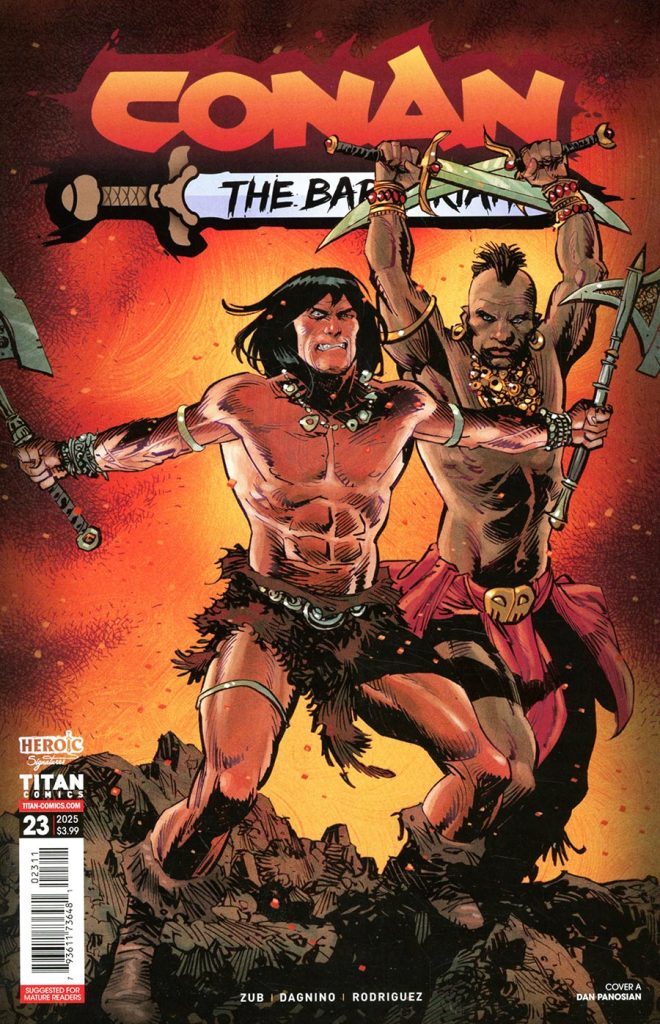Cover Conan le Barbare par Fernando Dagnino