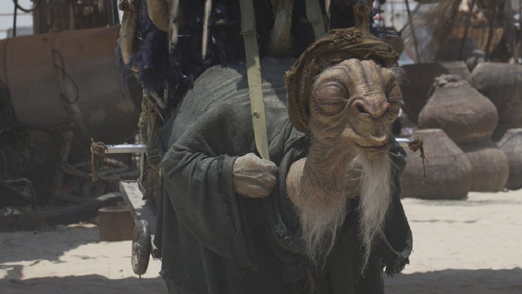 Bobbajo joué par Aidan Cook dans Star Wars Episode VII : Le Réveil de la Force