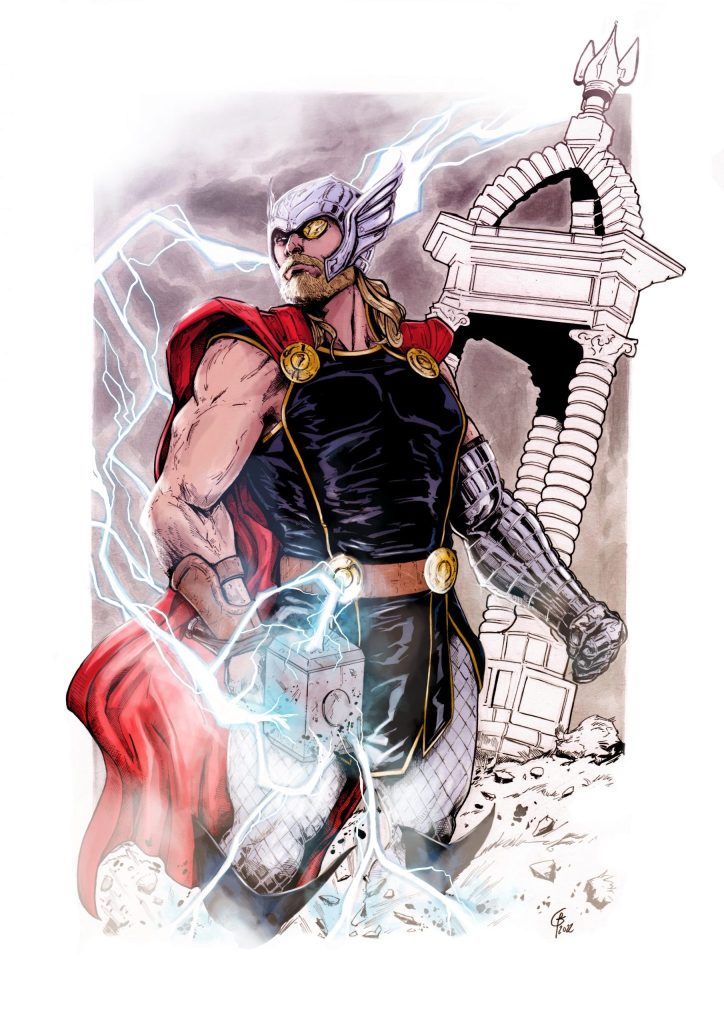 Thor par Guillaume Bourguet