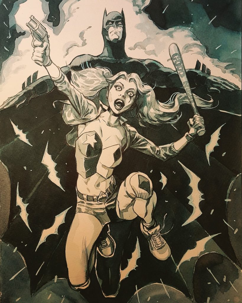 Suicide Squad art par Fernando Dagnino