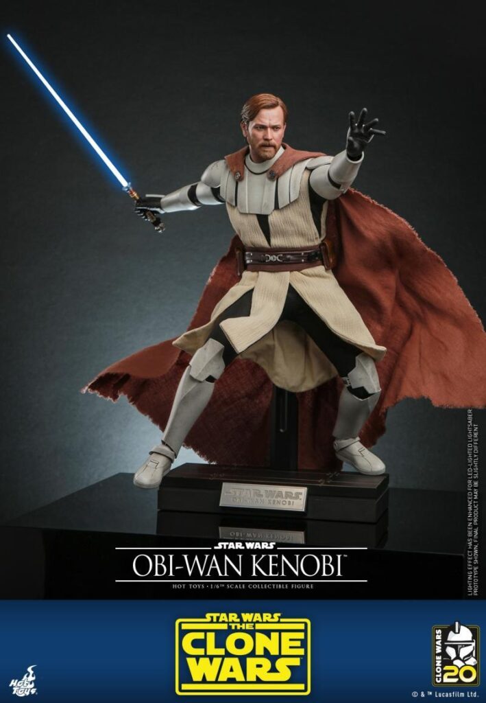 Obi-Wan version Clone Wars par Hot Toys