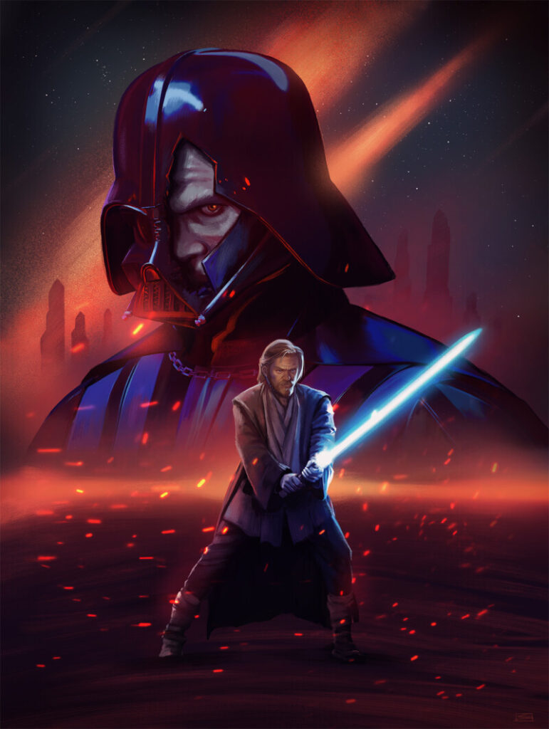 Star Wars art par Chris Dee